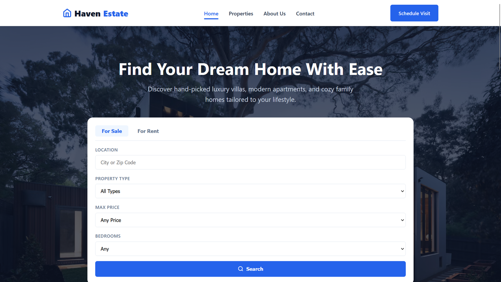 HavenEstate – Modern Real Estate & Property Listing HTML5 Template